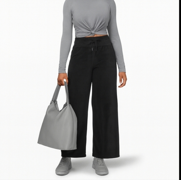 lululemon athletica Pants - Lululemon Morning Restore Pant Heathered Black 6